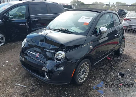 2013 Fiat 500C Lounge from USA, damaged, VIN 3C3CFFER3DT550411